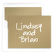 Studio Large Text Folded Shimmer Note Cards Image 9 of 10